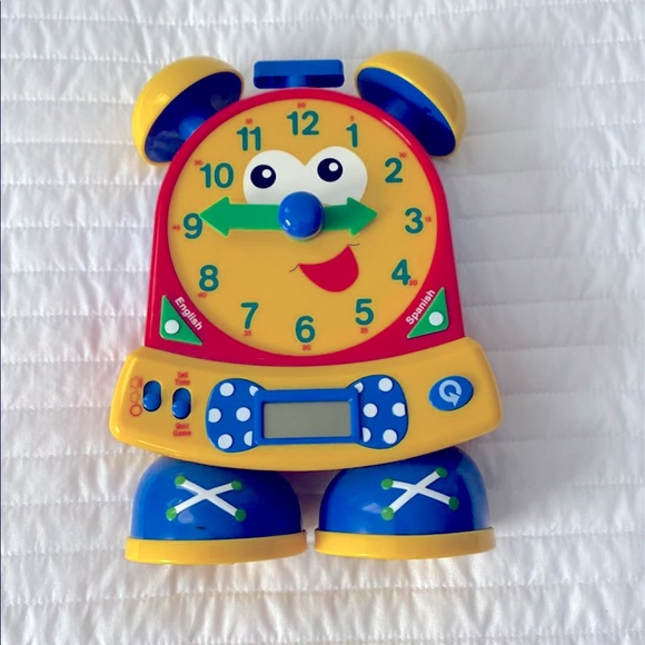 Telly the Teaching Time Clock from The Learning Journey - Picture 2 of 2